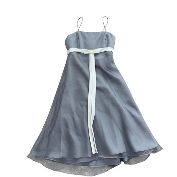 Girls Youth Alfred Angelo Fuchsia Formal Dress Size Small  A-Line Bridesmaid - Picture 2 of 10